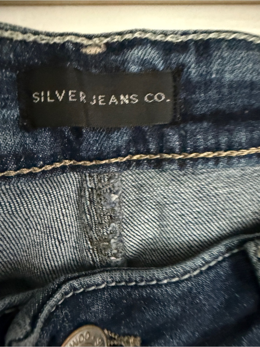 Silver Jeans Bootcut Women's Medium Blue Flare Jeans - Picture 2 of 7